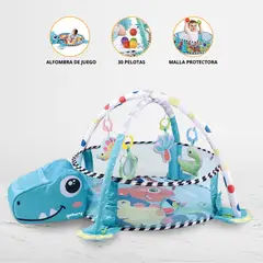 DOUX BEBE - Gimnasio Para Bebé 4 en 1 »DINO REX»