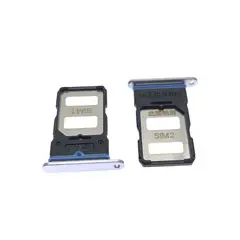 GENERICO - Repuesto Bandeja SIM Micro SD XIAOMI MI 10T - PLATEADO.