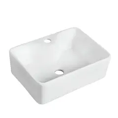 IMPORTADO MC - LAVAMANOS BOWL PARA SOBREPONER CONTEMPORANEO BLANCO