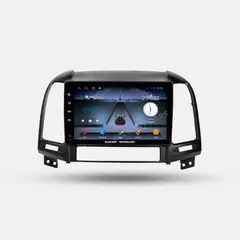 GENERICO - Autoradio Android Pantalla Hyundai Santa Fe 2006-2012 Carplay +Auto 4GB +64GB
