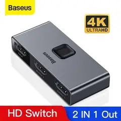 BASEUS - Adaptador Bidireccional 2en1 4K HDMI PS5 TV Box S