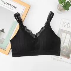 GENERICO - BRALETTE TOP DEPORTIVO ENCAJE