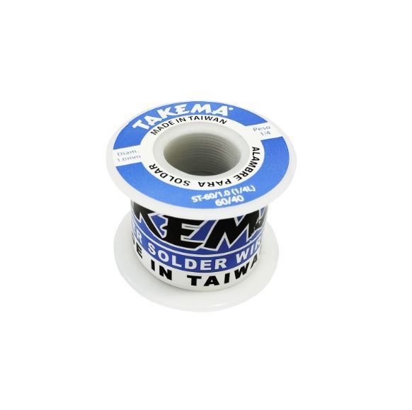 Rollo de estaño 60-40 1-0mm 14 Libra ST-60-1-01-4L