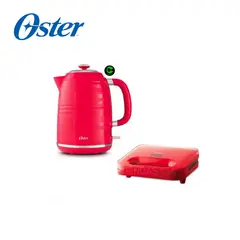 OSTER - COMBO Hervidor BVSTKT4177M-053 Y Sandwichera.
