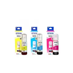 EPSON - Tinta 504 t504 color X3U L4150 L4160 L4260 L6171 L6270 L4150 P15