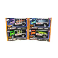 TEAMSTERZ - Juguete Camión Transporta Animales Surtido