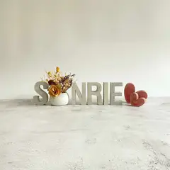 MADAME CIMENT - SET DE LETRAS SONRIE L -