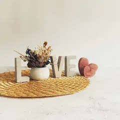 MADAME CIMENT - SET DE LETRAS LOVE L -