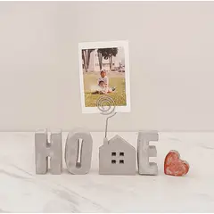MADAME CIMENT - SET DE LETRAS HOME PORTAFOTO 5CM -