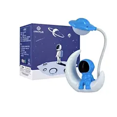 GENERICO - Lampara Robot Astronauta Recargable Usb Kawai Blanca