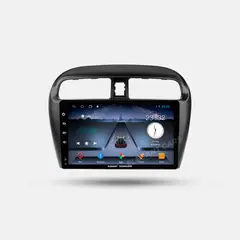 GENERICO - Autoradio Android Pantalla Mitsubishi Mirage 2012-2018 Carplay +Auto 4GB +64GB