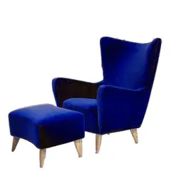 GENERICO - Sillon Oceano Banqueta Living Furniture Azul