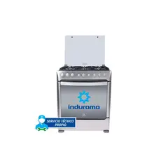 INDURAMA - COCINA PARMA ZAFIRO CROMA 6 QUEMADORES