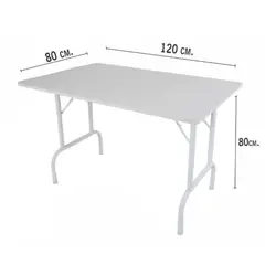 ATAHUALPA - Escritorio Plegable 120x80-BLANCO