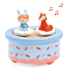 DJECO - - Caja Musical Con Figuras - FOx Melody
