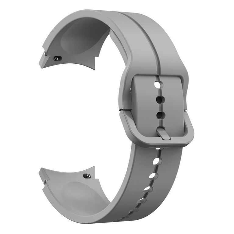 CORREA DE SILICONA SAMSUNG WATCH 4-5-5 PRO-6-7-FE GRIS