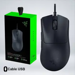 RAZER - MOUSE GAMER DEATHADDER V3 ULTRALIGERO 30K DPI 6 BOTONES