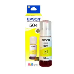 EPSON - Botella Tinta T504420-Al Yellow para L4150, L4160, L6161, L6171, L6191