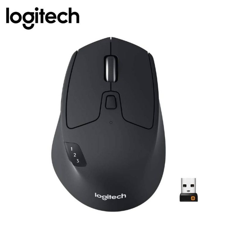 Mouse M720 Wireless Triathlon Black