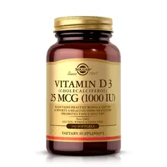 SOLGAR - VITAMIN D3 1000 IU 100 SFG