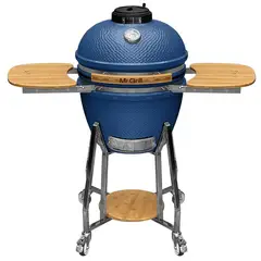MR GRILL - Kamado 18″ Pulgadas Golf Azul Oscuro