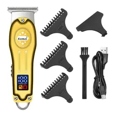 KEMEI - KM-678 Cortadora de Cabello Trimmer con Guias Recortapelo