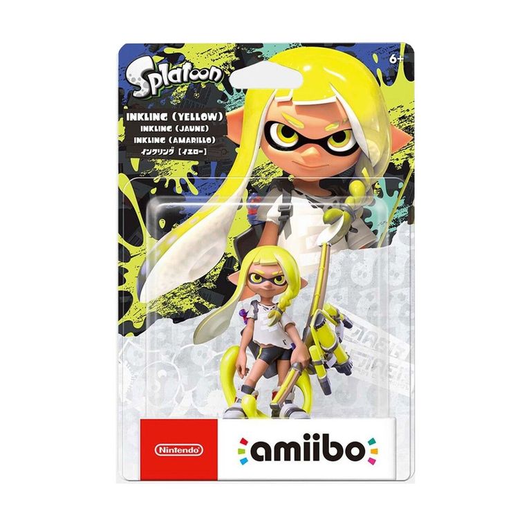 Amiibo Inkling Yellow Splatoon 3 Switch