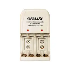 OPALUX - Cargador de baterías recargables 9VAAAAA BPI-0604