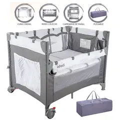 INFANTI - Cuna Corral Always TOGETHER Gris