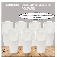 SIGNATURE PERU - Vasos de Polipapel x1000