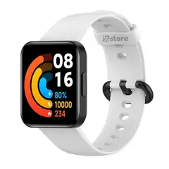 GENERICO - Correa De Silicona Para Redmi Mi Watch 2 Lite - Blanco