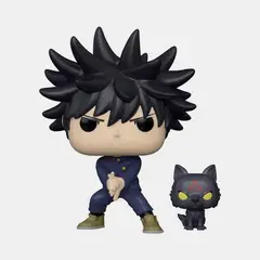 FUNKO - POP JUJUTSU KAISEN - MEGUMI FUSHIGURO WITH DIVINE DOG