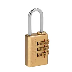 HERMEX - Candado con clave de combinación 20 mm