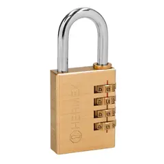 HERMEX - Candado con clave de combinación 40 mm cuerpo de latón