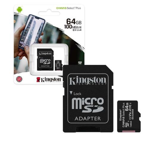 Memoria Micro SD Canvas 64GB