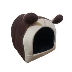 GENERICO - Cama cerrada para gato iglú - MARRON