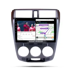 GENERICO - Autoradio Android Pantalla Honda City 2008-2013 Carplay +Auto 4GB +64GB