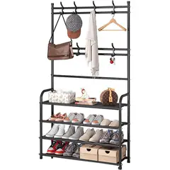 GENERICO - Zapatera Organizador De Calzado Zapatos 5 Niveles Perchero