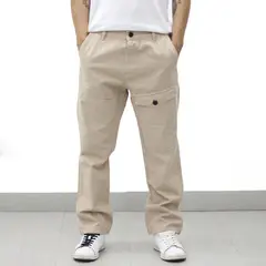 ABORIGEN - Pantalón Canvas Con Bolsillos De Hombre -