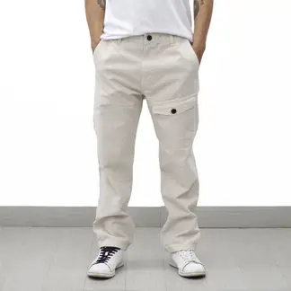 ABORIGEN - Pantalón Canvas Con Bolsillos De Hombre -