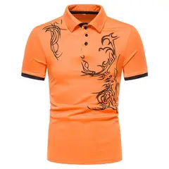 BAALATHKKO5 - Polera PiquÃ© Hombre Botones Manga Corta Premium Textura