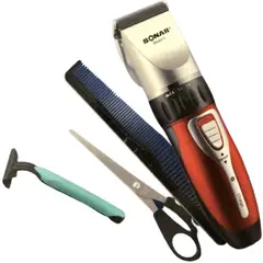 SONAR - SN-6011 Maquina Cortapelo Patillera Trimmer Recargable