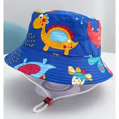 KAST PE - Bucket hat Gorro bebe niño 9 meses a 2 años Modelo Dino - 50 cm