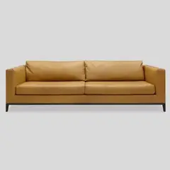 GENERICO - Sofa 3 Cuerpos Roux Living Furniture Amarillo