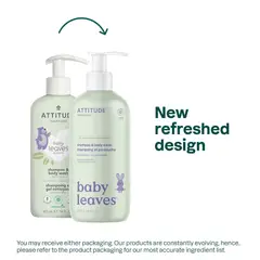 ATTITUDE - SHAMPOO 2 EN 1 BABY LEAVES APPLE 473ML