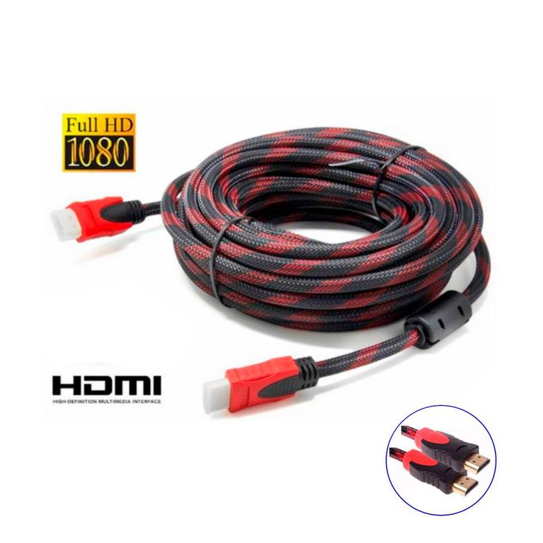Cable Hdmi 10 Metros Enmallado Alta Resolución