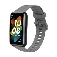 GENERICO - Correa De Silicona Para Huawei Band 7 - Gris