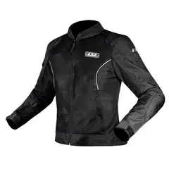 GENERICO - CASACA MOTO LS2 PARA MUJER AIRY NEGRO