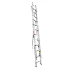 TRUPER - Escalera Telescopica 20 Peldaños Capacidad De Carga 175 Kg