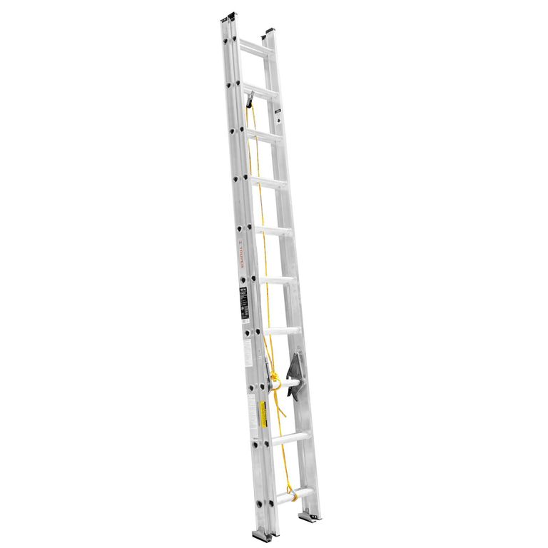 Escalera Telescopica 20 Peldaños capacidad de carga 150 Kg
